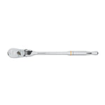 Gearwrench 3/8in Drive 90-Tooth Locking Flex Head Teardrop Ratchet 11in