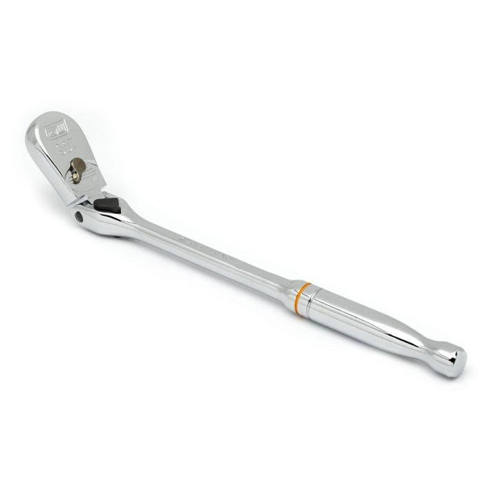 Gearwrench 3/8in Drive 90-Tooth Locking Flex Head Teardrop Ratchet 11in