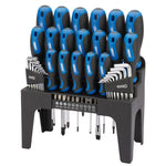 Draper Tools Soft Grip Screwdriver, Hex Key and Bit Set (44 piece)