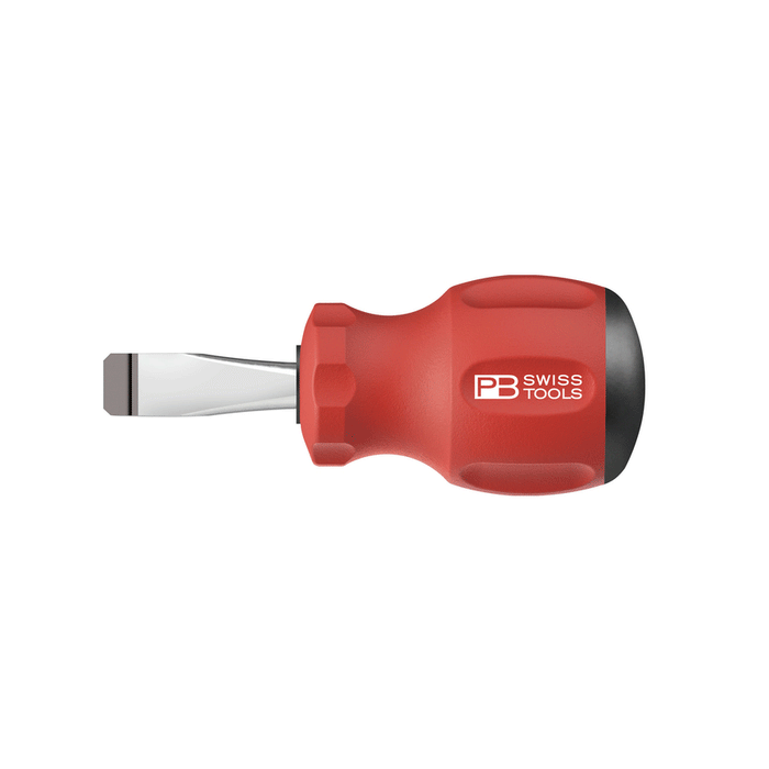 PB Swiss Slotted Stubby Screwdriver 1mm x 6.5mm x 30mm