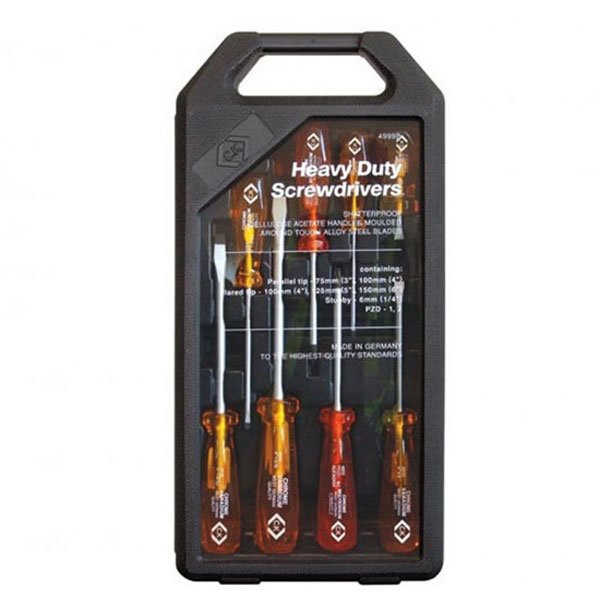 CK HD Classic Screwdriver Slotted & PZD Set, 8 Piece