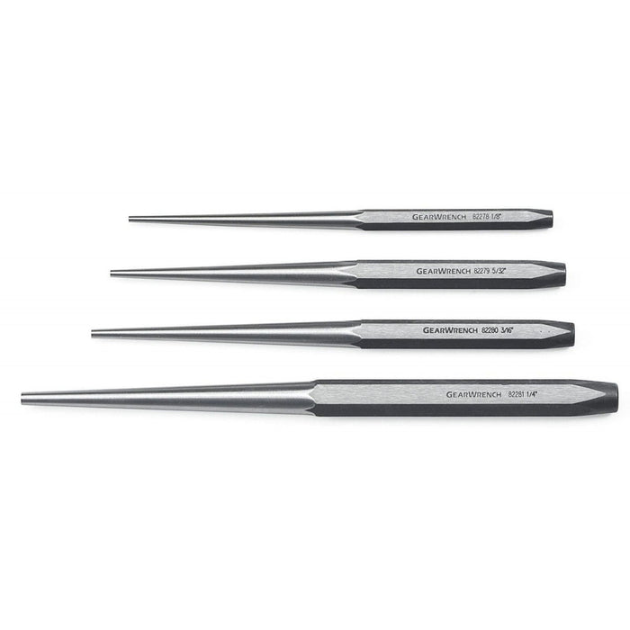 Gearwrench 4 Pc. Long Taper Punch Set
