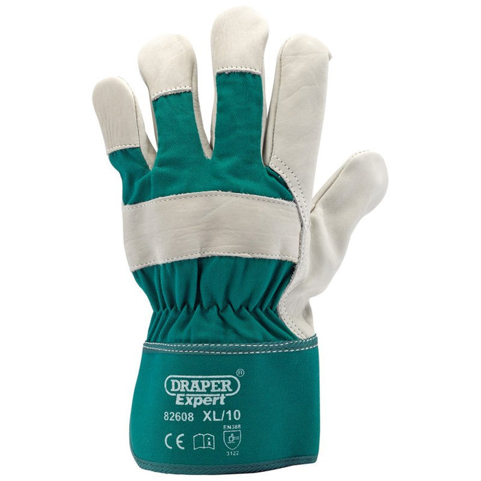 Draper Tools Premium Leather Gardening Gloves