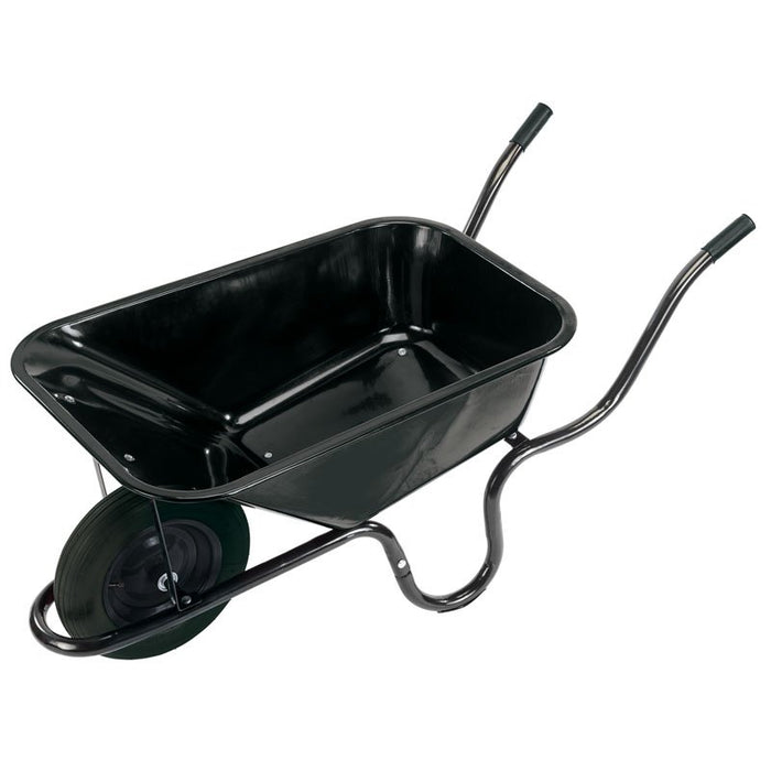 Draper Tools Metal Tray Contractors Wheelbarrow (85L)