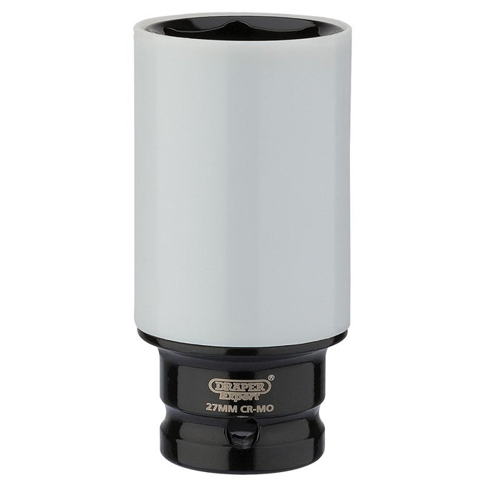 Draper Tools 1/2 Sq. Dr. HI-TORQ® Wheel Nut Socket for Alloy Wheels (27mm)