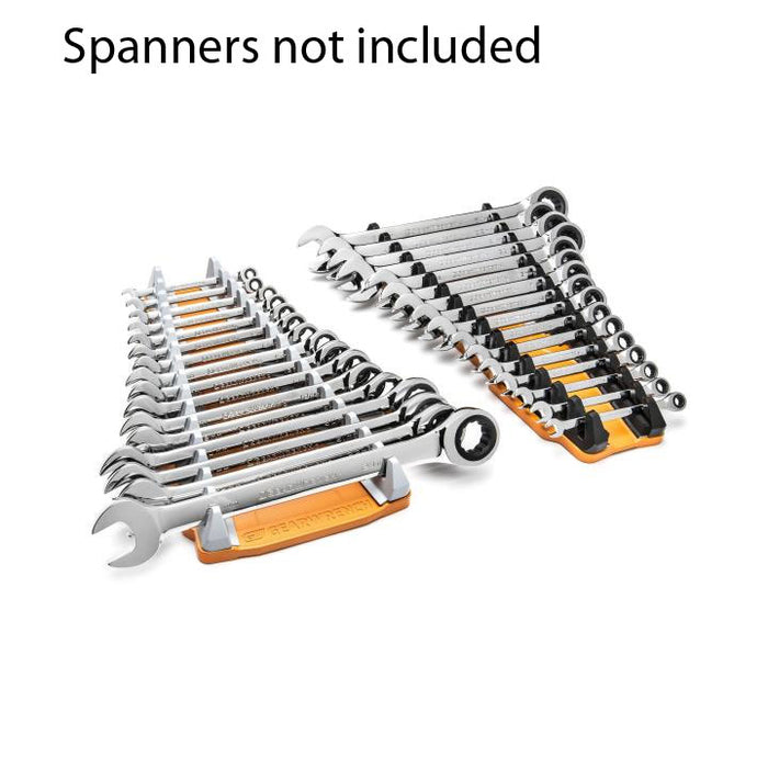 Gearwrench 2 Pc. 16 Slot Reversible Wrench Rack