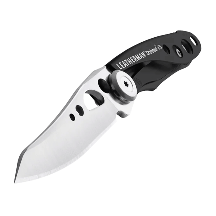 Leatherman 2 Tool Skeletool® KB Folding Pocket Knife Combo Black / Clam