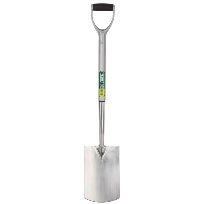 Draper Tools Stainless Steel Soft Grip Garden Spade
