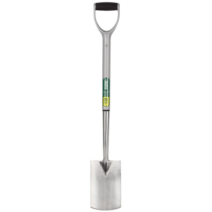 Draper Tools Stainless Steel Soft Grip Border Spade