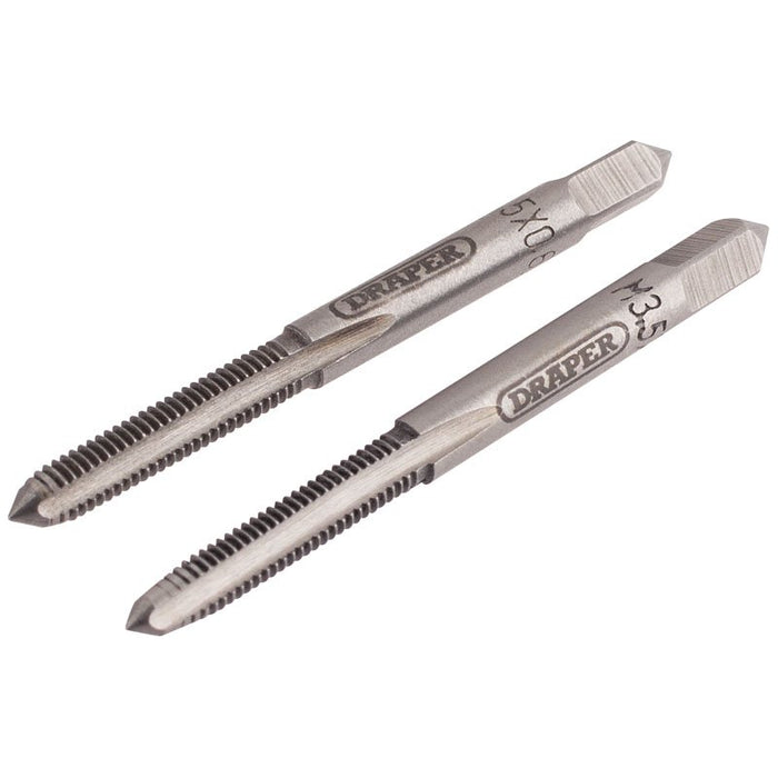 Draper Tools 3.5mm Coarse Hand Taps Taper and Plug