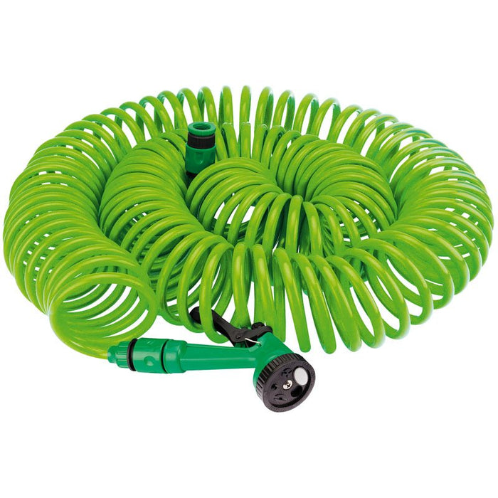 Draper Tools Recoil Hose with Spray Gun and Tap Connector (30M)