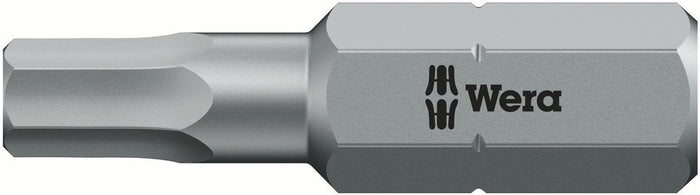Wera 840/1 Security Hex Bit 6x25mm 056346