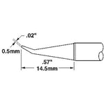 Metcal Cartridge Conical Bent 0.5mm (0.02 In) 30DEG