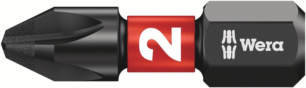 Wera Impaktor Bit PH2 25mm – Für Schlagschrauber, Diamantbeschichtet
