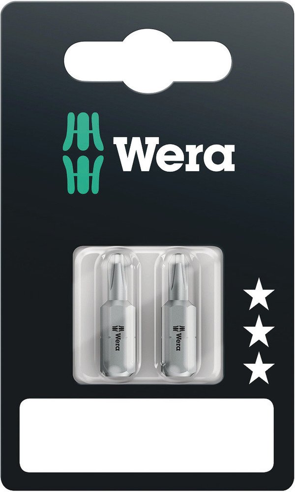 Wera 851/1 Drywall Phillips Bits PH 2x25mm 2 Pce 135005