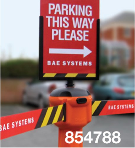 Brady Skipper A4 Sign Holder, Black