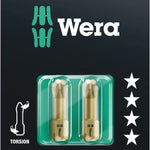 Wera 855/1 TH SB Pozi Bits 2x25mm 2 Pce 073371
