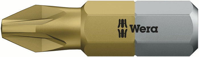 Wera 855/1 TiN Pozi Bit PZ3x25mm 480223