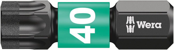 Wera 867/1 Impaktor Diamond Coated TorxÂ® Bit TX40x25mm 057627