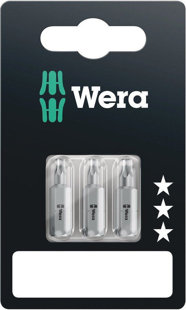 Wera 867/1 SB TorxÂ® Bits 3 Pce 073376