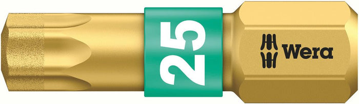 Wera 867/1 BiTorsion Diamond Coated TorxÂ® Bits TX10x25mm 066100