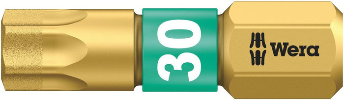 Wera 867/1 BiTorsion Diamond Coated TorxÂ® Bits TX30x25mm 066108