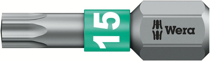 Wera 867/1 BiTorsion TorxÂ® Bit TX 15x25mm 066122