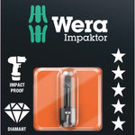 Wera 868/1 Impaktor DC Square-Plus Bit # 2x25mm 073931