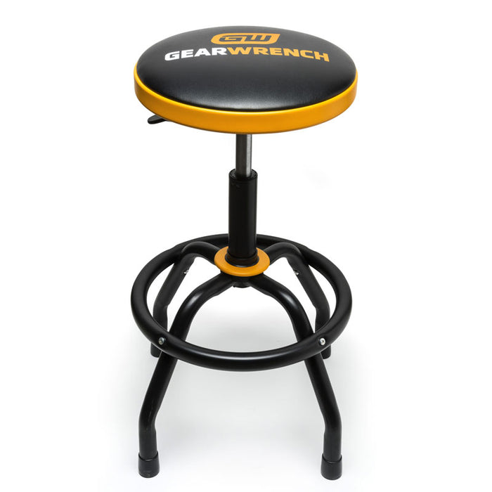 Gearwrench Adjustable Height Swivel Shop Stool 26-1/2