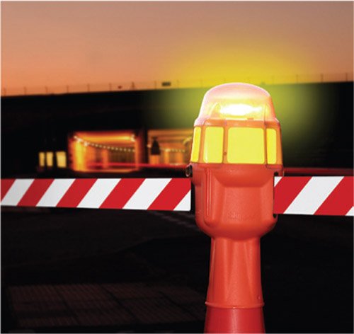 Brady Skipper Rechargeable Road Light, Orange/White
