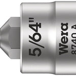 Wera 8740 Hex-Plus Bit Socket 1/4