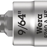 Wera 8740 Hex-Plus Bit Socket HF 1/4