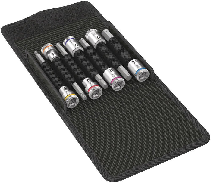Wera 8740 Hex-Plus Bit Metric Socket Set HF 3/8