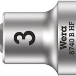 Wera 8740 Hex-Plus Bit Socket HF 3/8