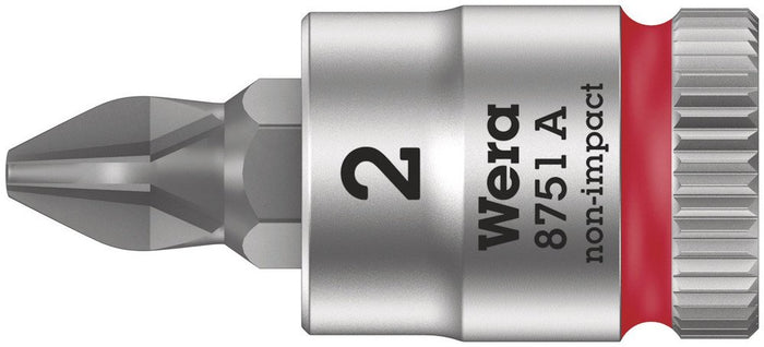 Wera 8751 Phillips Bit Socket 1/4