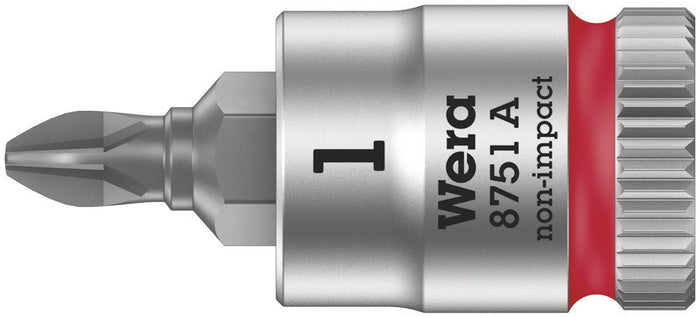 Wera 8751 Phillips Bit Socket 1/4