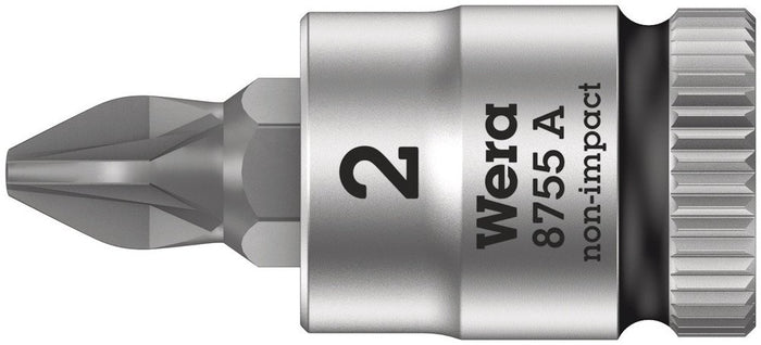 Wera 8755 Pozidriv Bit Socket 1/4