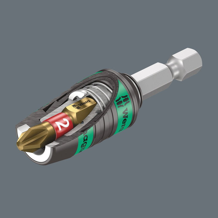Wera 887/4 Rapidaptor Universal Bit Holder With Ring Magnet 1/4