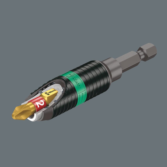 Wera 897/4 Rapidaptor BiTorsion Universal Bit Holder 1/4