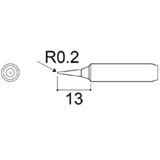 Hakko Medium Tip Shape SI