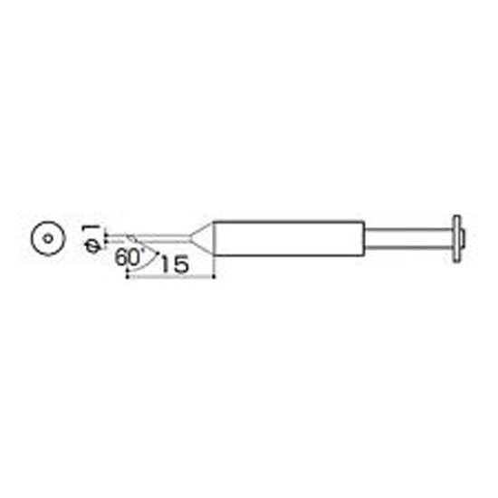 Hakko Small Tip Shape 1C