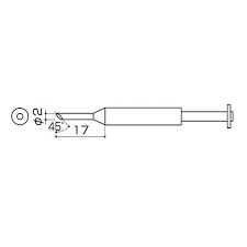 Hakko Small Tip Shape 2C