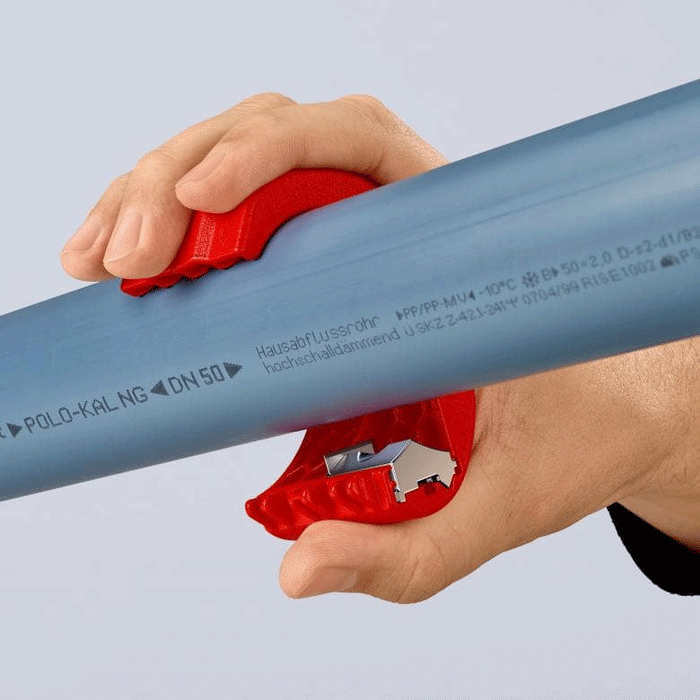 Knipex BiX® Pipe Cutter For Plastic Pipes & Sealing Sleeves