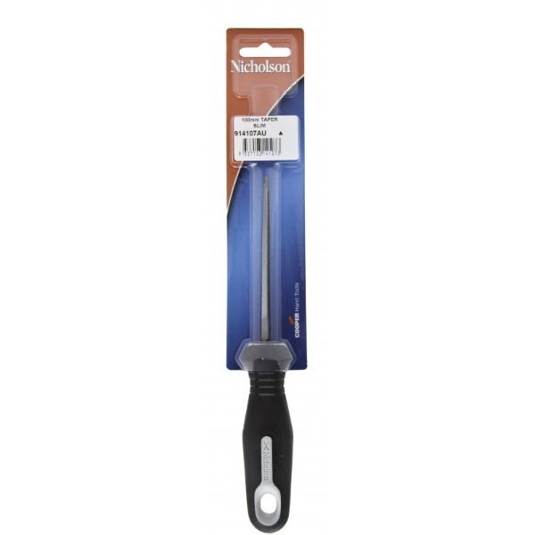 Crescent Nicholson Extra Slim Taper File with Handle