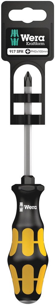 Wera 917 Phillips Chiseldriver PH 1x80mm 100075