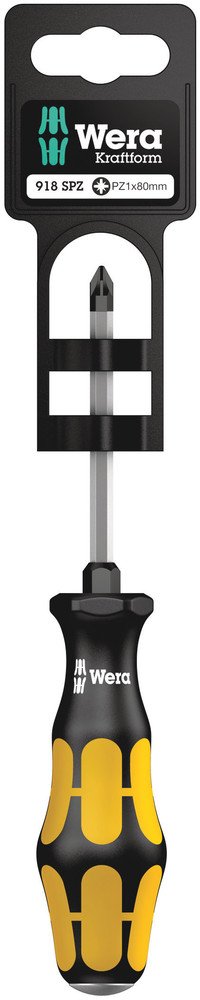 Wera 918 Pozidriv Chiseldriver PZ 1x80mm 100080