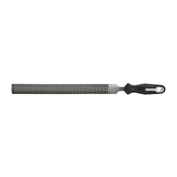 Crescent Nicholson Half Round Bastard Wood Rasp with Handle
