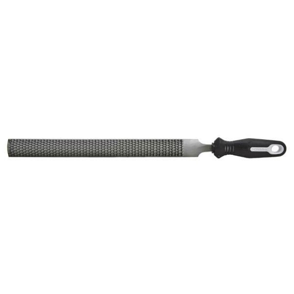 Crescent Nicholson Half Round Bastard Wood Rasp with Handle