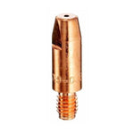 Bossweld Binzel Style Contact Tip 0.9mm x M6 x 8mm dia x 28mm long (Pkt 10)