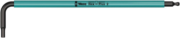 Wera 950 Hex + Ball End Hex L-Key Multicolour - Metric